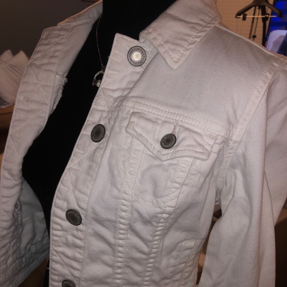 White Jean Jacket